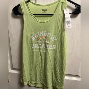 Zelos girls Rainbow Dreamer Tank Top Size XL